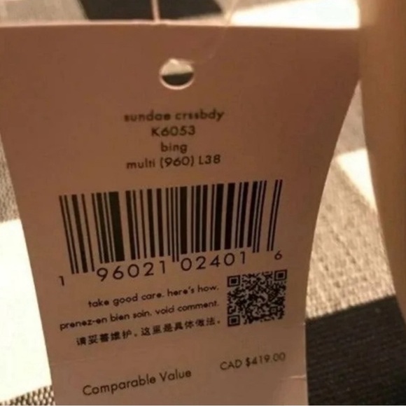 Kate Spade New York Bing Ice Cream Sundae Crossbody Purse - Picture 9 of 10